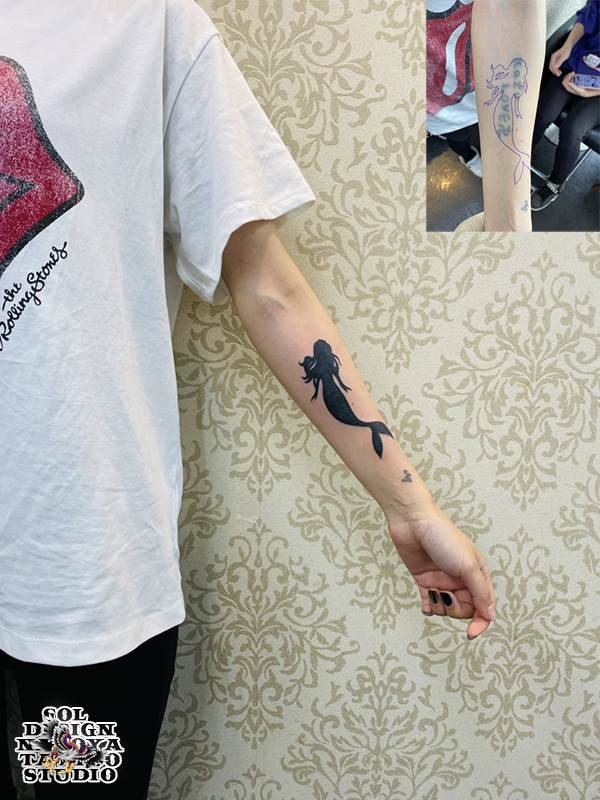 名古屋　タトゥー　女性